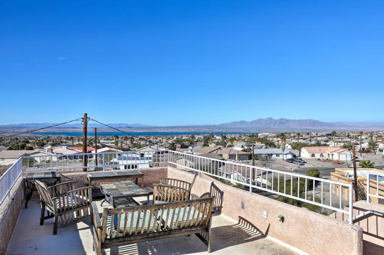 Lake Havasu Home With Rooftop Deck And Mountain Views! Lake Havasu City Bagian luar foto